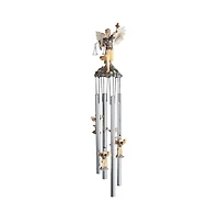 23" Long Archangel Uriel Round Top Wind Chime