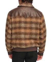 Levi's Men's Plaid Bomber Jacket