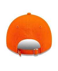Women's New Era Orange Denver Broncos Formed 9TWENTY Adjustable Hat