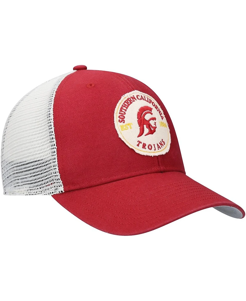 Men's '47 Brand Cardinal Usc Trojans Howell Mvp Trucker Snapback Hat