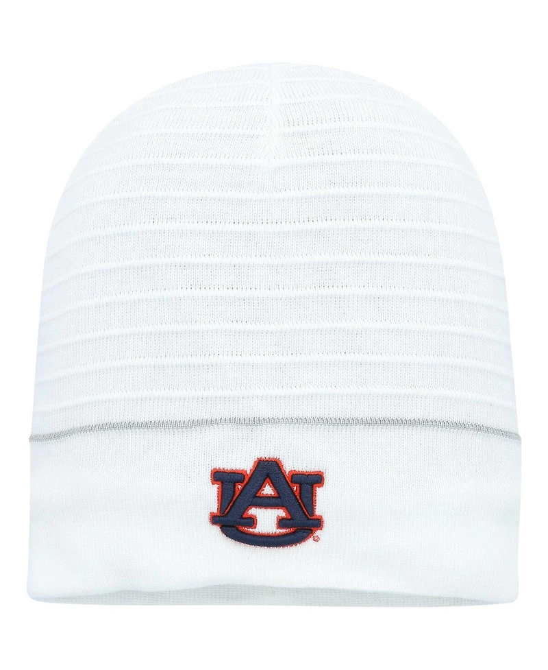 Men's Under Armour White Auburn Tigers 2022 Sideline Lifestyle Cgi Performance Beanie