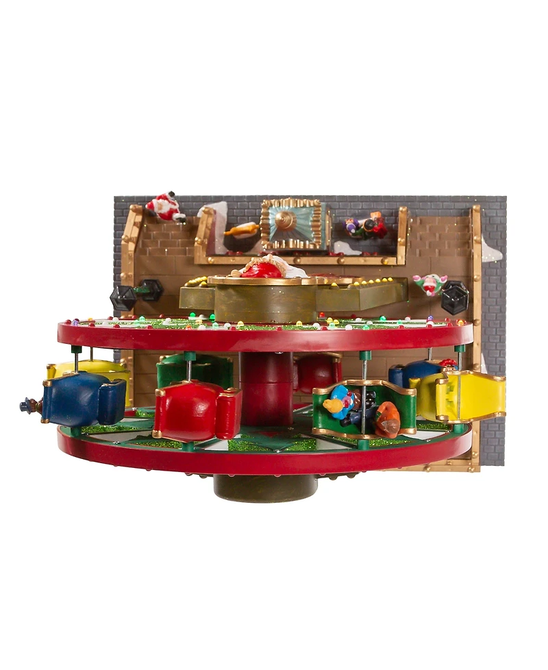 Kurt Adler 13" Lighted Musical Christmas Ferris Wheel with Motion