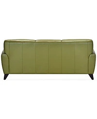 Myia 85" Leather Sofa, Created for Macy's
