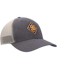 Men's '47 Brand Charcoal, Natural Washington Commanders 90th Season Mvp Trucker Snapback Hat