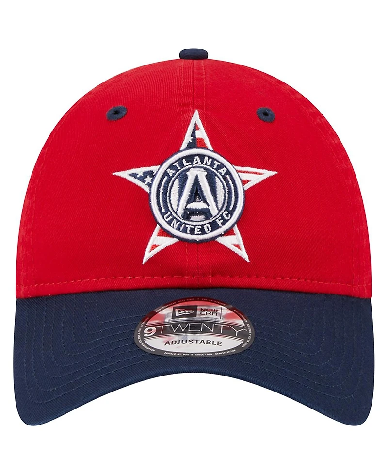 Men's New Era Red Atlanta United Fc Americana 9TWENTY Adjustable Hat