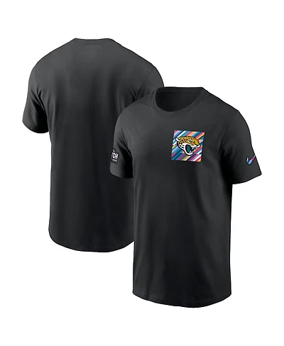 Men's Nike Black Jacksonville Jaguars 2023 Nfl Crucial Catch Sideline Tri-Blend T-shirt