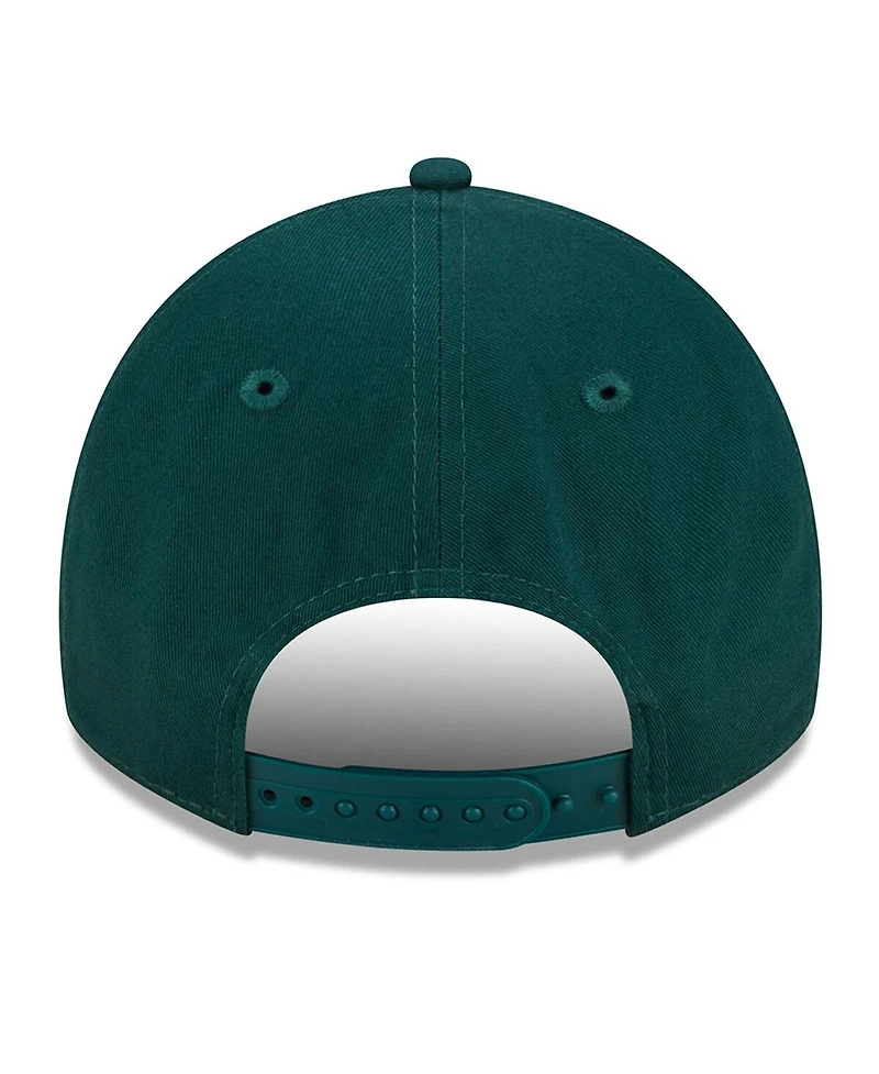 Women's New Era Green Michigan State Spartans Script 9TWENTY Adjustable Hat