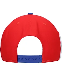 Men's New Era Royal Philadelphia 76ers Pop Panels 9FIFTY Snapback Hat