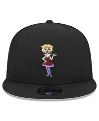 Men's New Era Black The Jetsons Jane Jetson Mesh Trucker 9FIFTY Snapback Hat