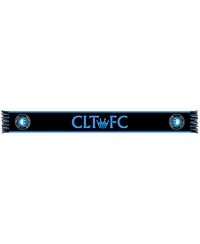 Men's and Women's Ruffneck Scarves Charlotte Fc Two-Tone Summer Scarf