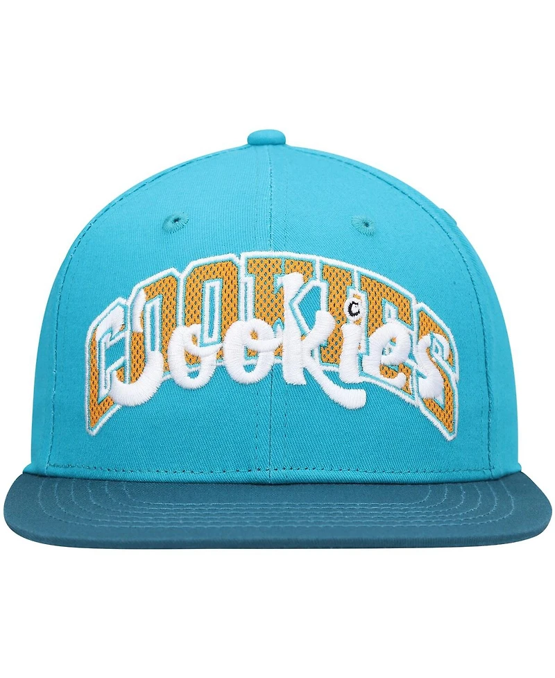 Men's Cookies Aqua, Blue Loud Pack Snapback Hat