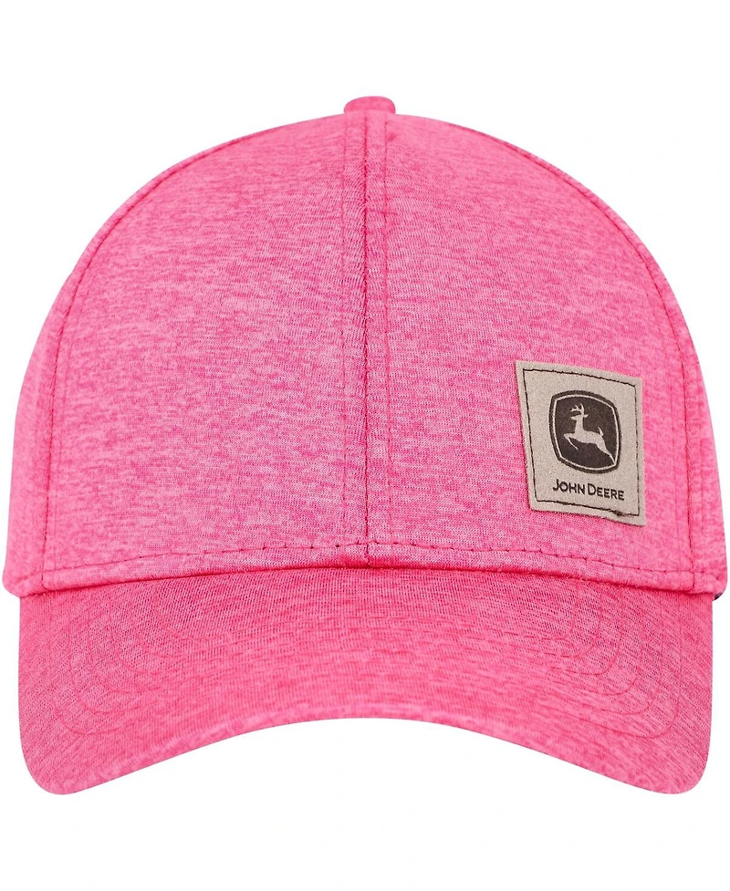 Women's Top of the World Pink John Deere Classic Space-Dye Adjustable Hat