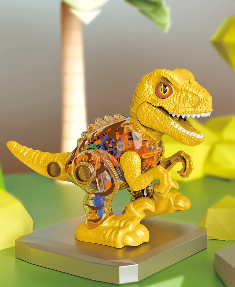Flipo Constructosaur Dinosaur Motorized Diy Playset