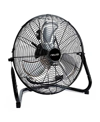 Newair 18" High-Velocity Industrial Floor Fan, Heavy Duty Metal Fan, Adjustable Tilt and 3 Speeds up to 4012 Cfm, Rotatory Switch | Garage Fan for Ind