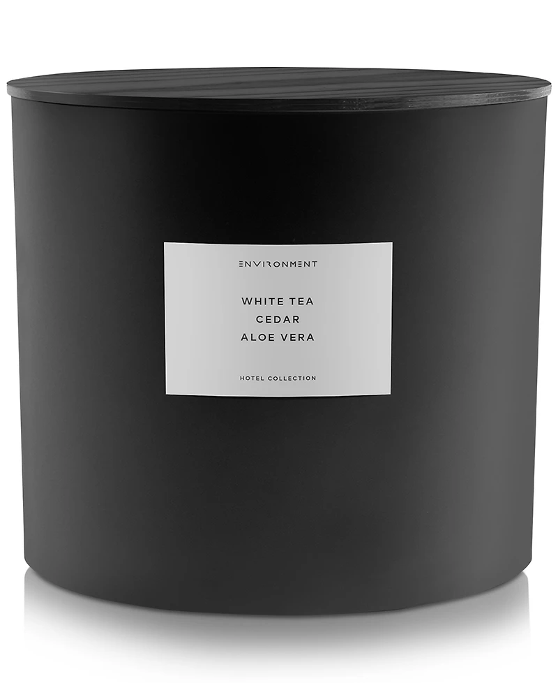Environment White Tea, Cedar & Aloe Vera Candle (Inspired by 5-Star Hotels), 55 oz.