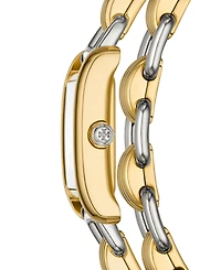 Tory Burch Women's The Eleanor 3-in-1 Two-Tone Stainless Steel Bracelet Watch 19mm