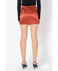 endless rose Women's Corsage Trim Mini Skirt