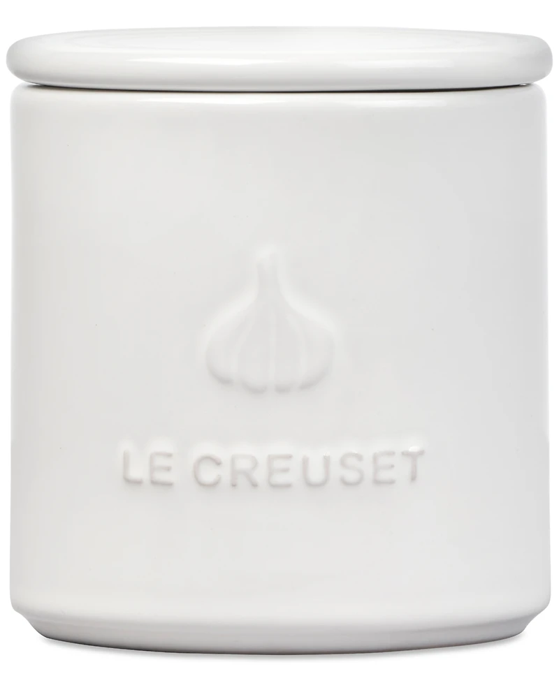 Le Creuset Glazed Stoneware 14-Oz. Garlic Keeper Crock