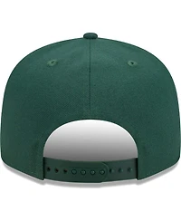 Men's New Era Green Green Bay Packers Main Script 9FIFTY Snapback Hat