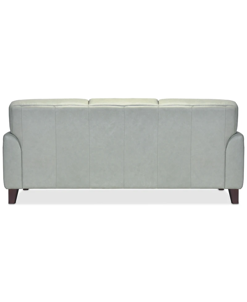 Closeout! Ashlinn 84" Pastel Leather Sofa, Created for Macy's
