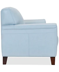 Closeout! Ashlinn 84" Pastel Leather Sofa, Created for Macy's