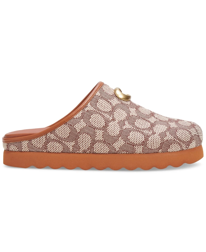Coach Women's Hadley Slip On Clog Flats