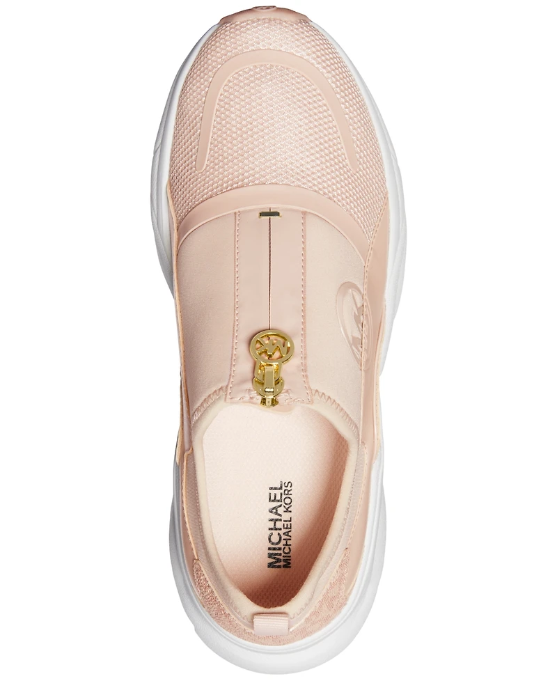 Michael Kors Women's Mmk Sami Zip Trainer Running Sneakers