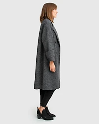 Belle & Bloom Women's Rumour Has It Oversized Wool Blend Coat