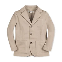 Hope & Henry Big Boys Fleece Suit Blazer