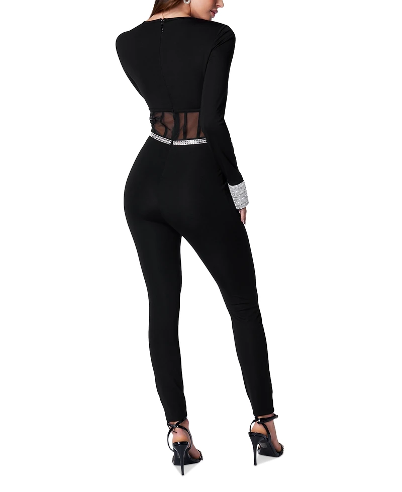 Bebe Women's Embellished Jumpsuit
