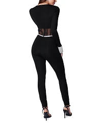 Bebe Women's Embellished Jumpsuit