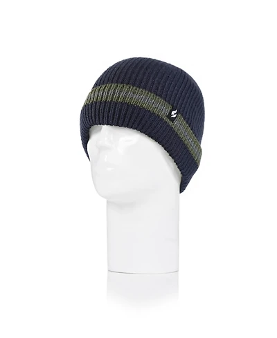 Heat Holders Men's Simon Rib Knit Roll Up Hat