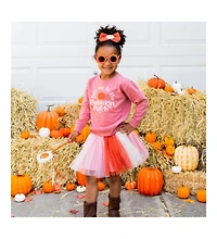 Sweet Wink Little and Big Girls Rose Fairy Tutu Skirt