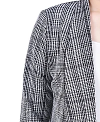 Ny Collection Petite Long Sleeve Ponte Jacket