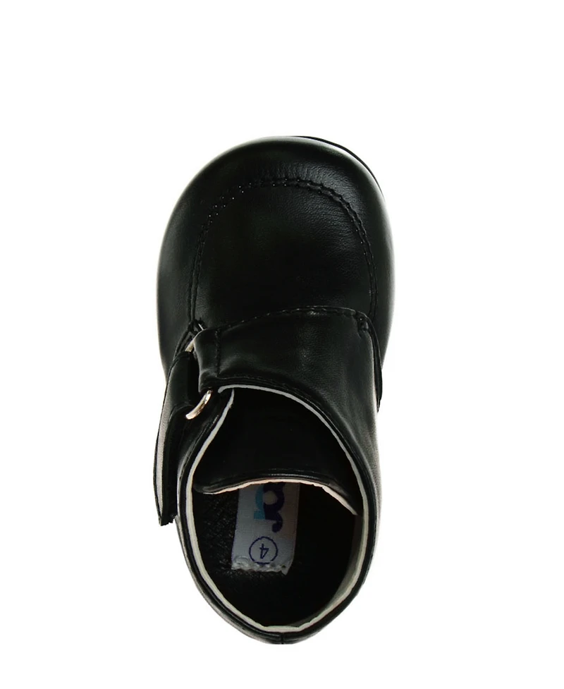 Josmo Little Boys Hook and Loop Straps Dress Shoes