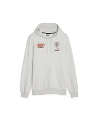 Men's Puma Heather Gray Manchester City FtblCore Graphic Pullover Hoodie