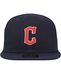 Infant Boys and Girls New Era Navy Cleveland Guardians My First 9FIFTY Adjustable Hat