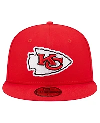 Men's New Era Red Kansas City Chiefs Main 59FIFTY Fitted Hat