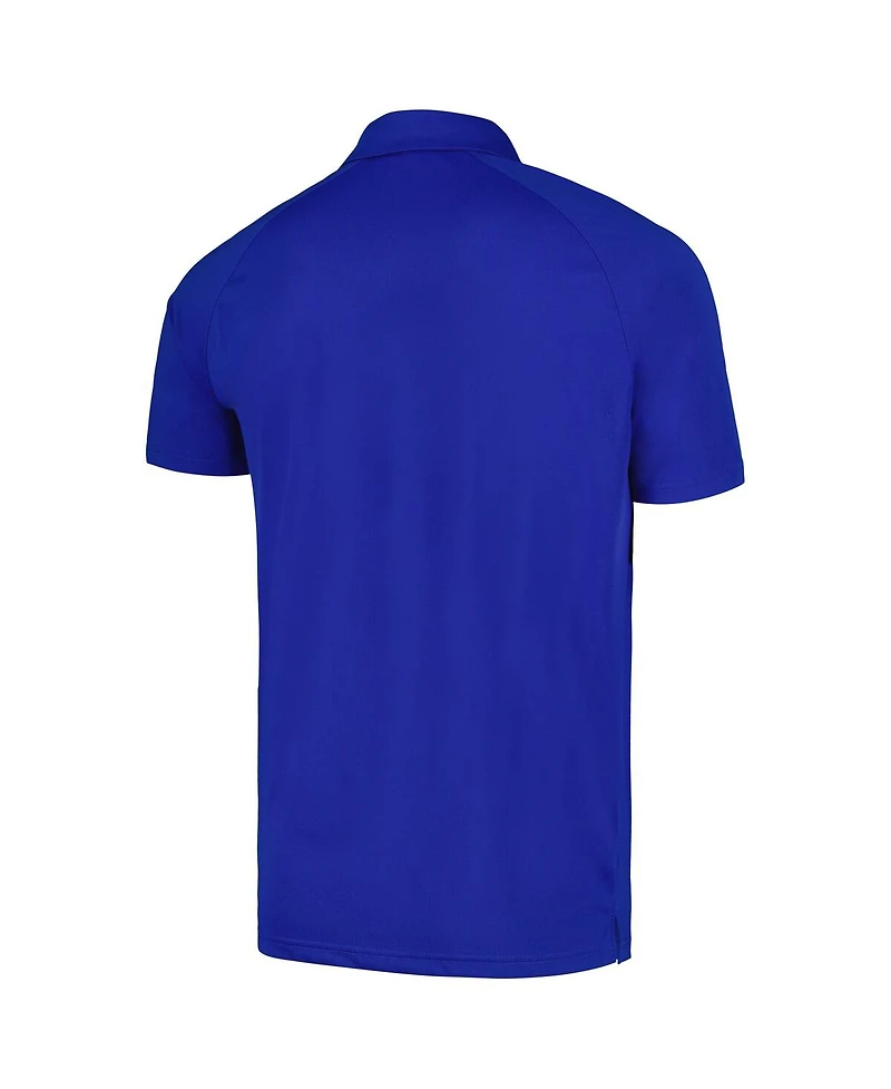 Men's LevelWear Royal Philadelphia Phillies Sector Batter Up Raglan Polo Shirt