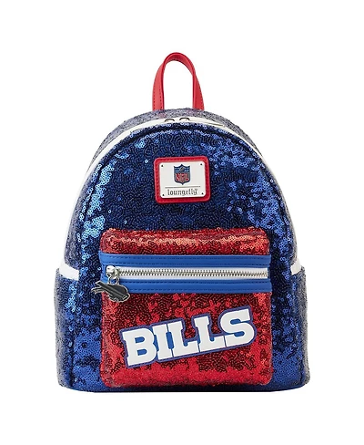 Men's and Women's Loungefly Buffalo Bills Sequin Mini Backpack