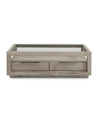 Tivie 54" Wood Coffee Table