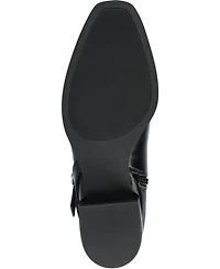 Journee Collection Women's Rhianah Block Heel Knee High Riding Boots