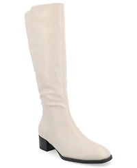 Journee Collection Womens Devri Regular Wide Calf Extra Wide Calf Knee High Boots