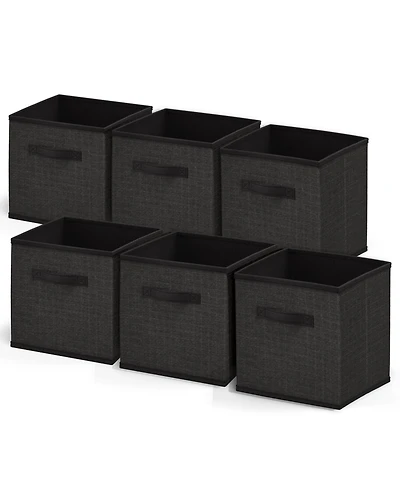 Nestl Foldable Fabric Cube Storage Bins with Handles