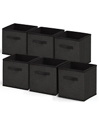 Nestl Foldable Fabric Cube Storage Bins with Handles