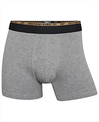 CR7 Men's Cotton Blend Comfort Waistband Trunks, Pack of 2