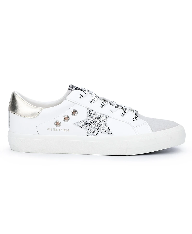 Grande - White Silver Gold Women's's Sneaker by Vintage Havana