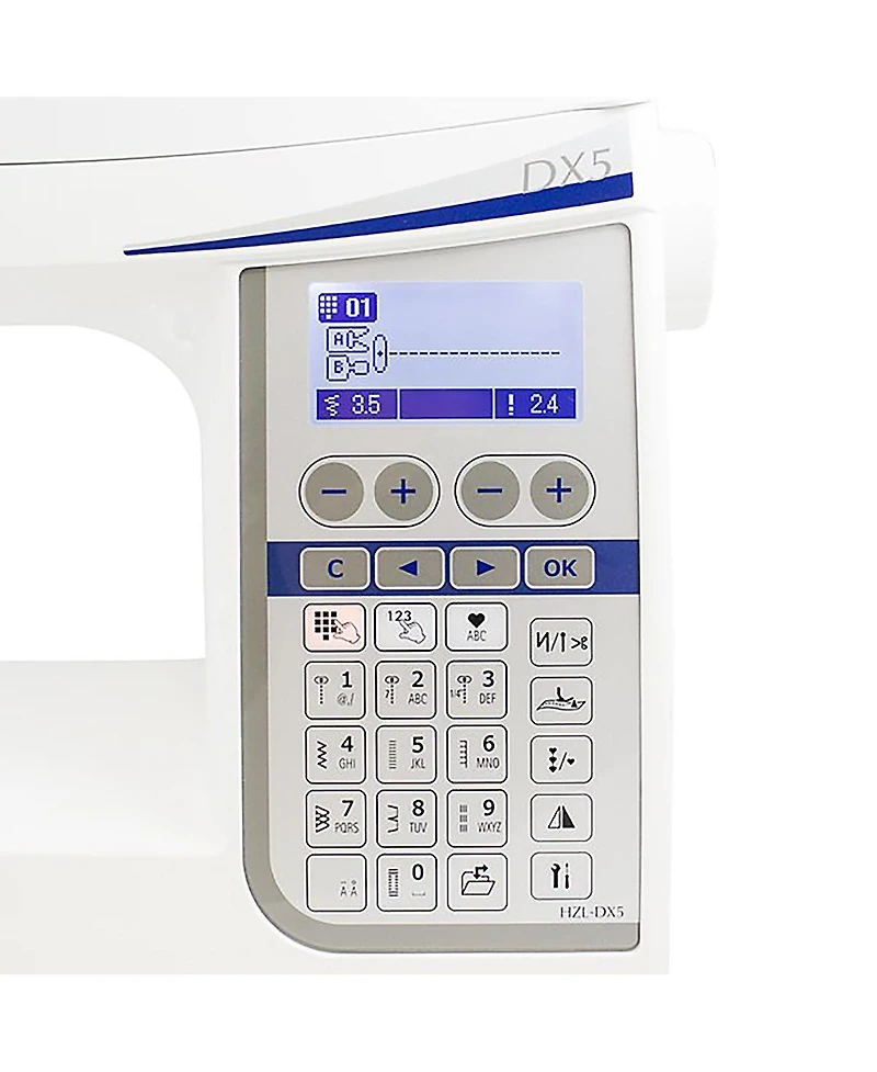 Hzl-DX5 Computerized Sewing and Quilting Machine
