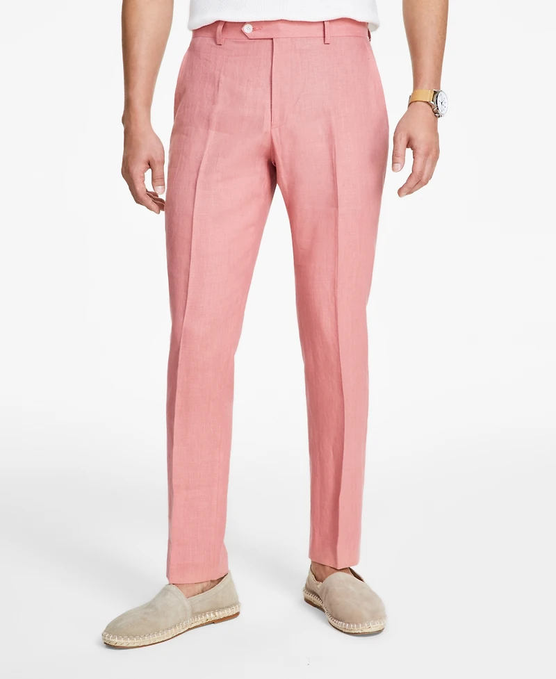 Tommy Hilfiger Men's Modern-Fit Pure Linen Pant