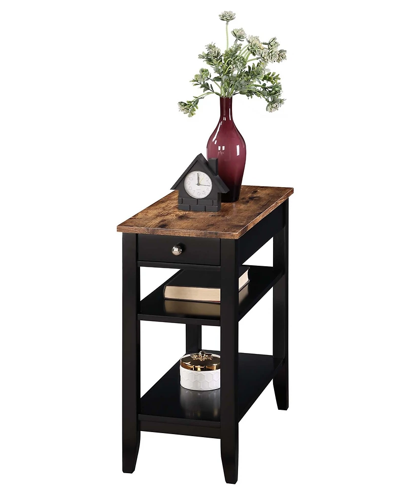 Convenience Concepts 23.5" Mdf Ah 1 Drawer Chairside End Table